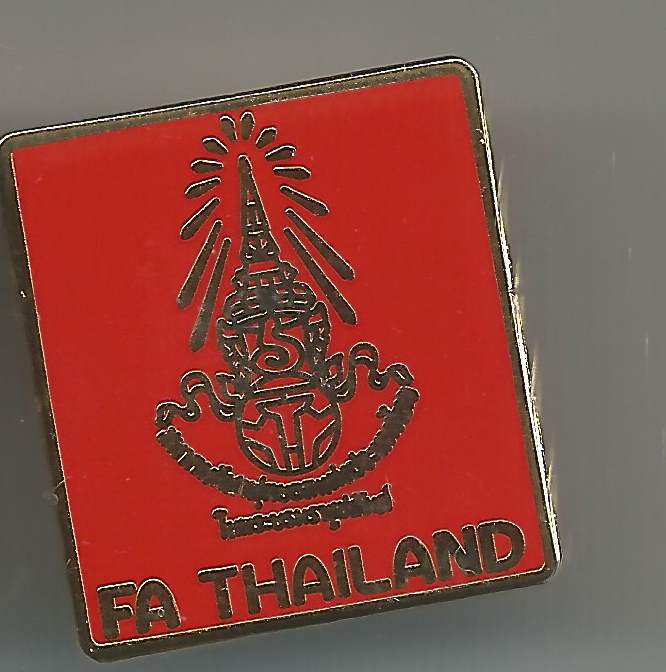Badge Football Association Thailand New red